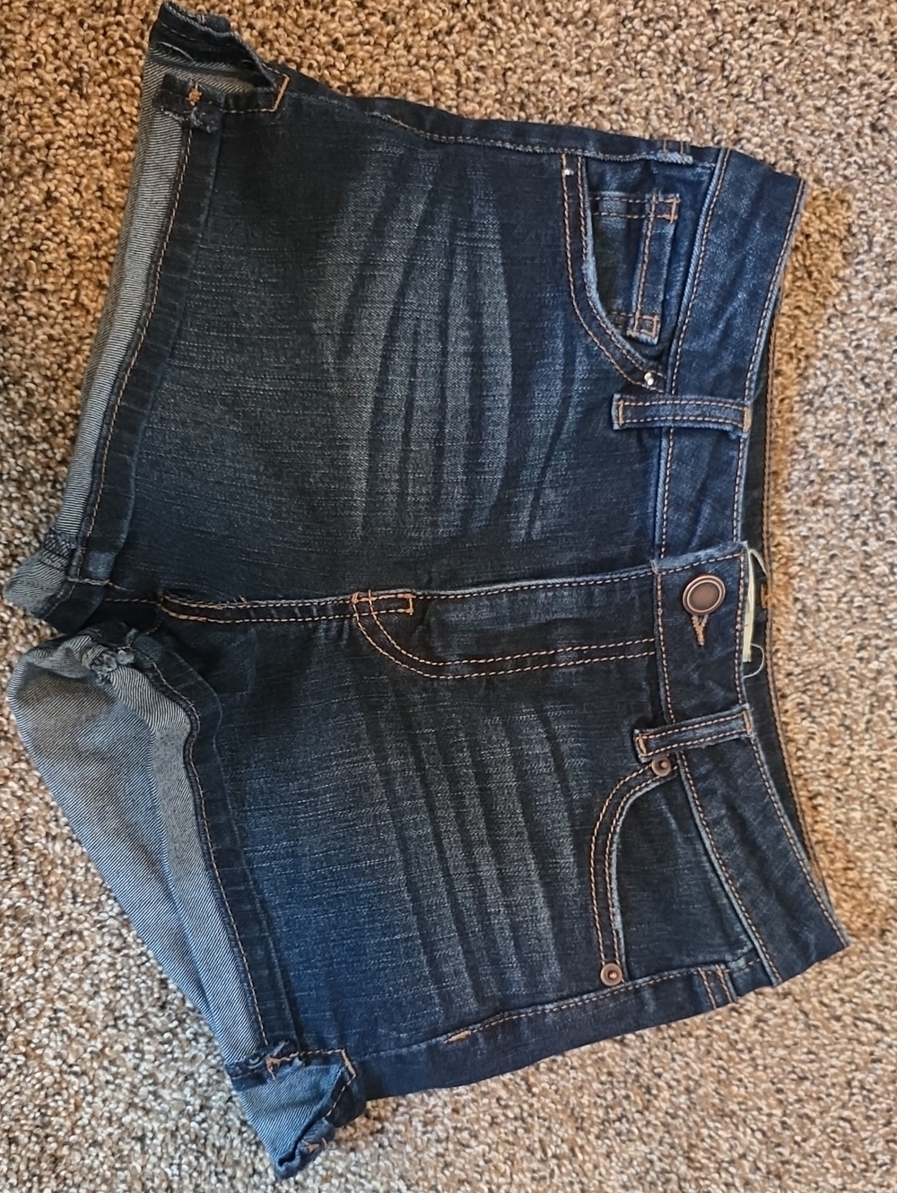 NWOT Girls Size 10 COPPER KEY JEAN SHORTS
